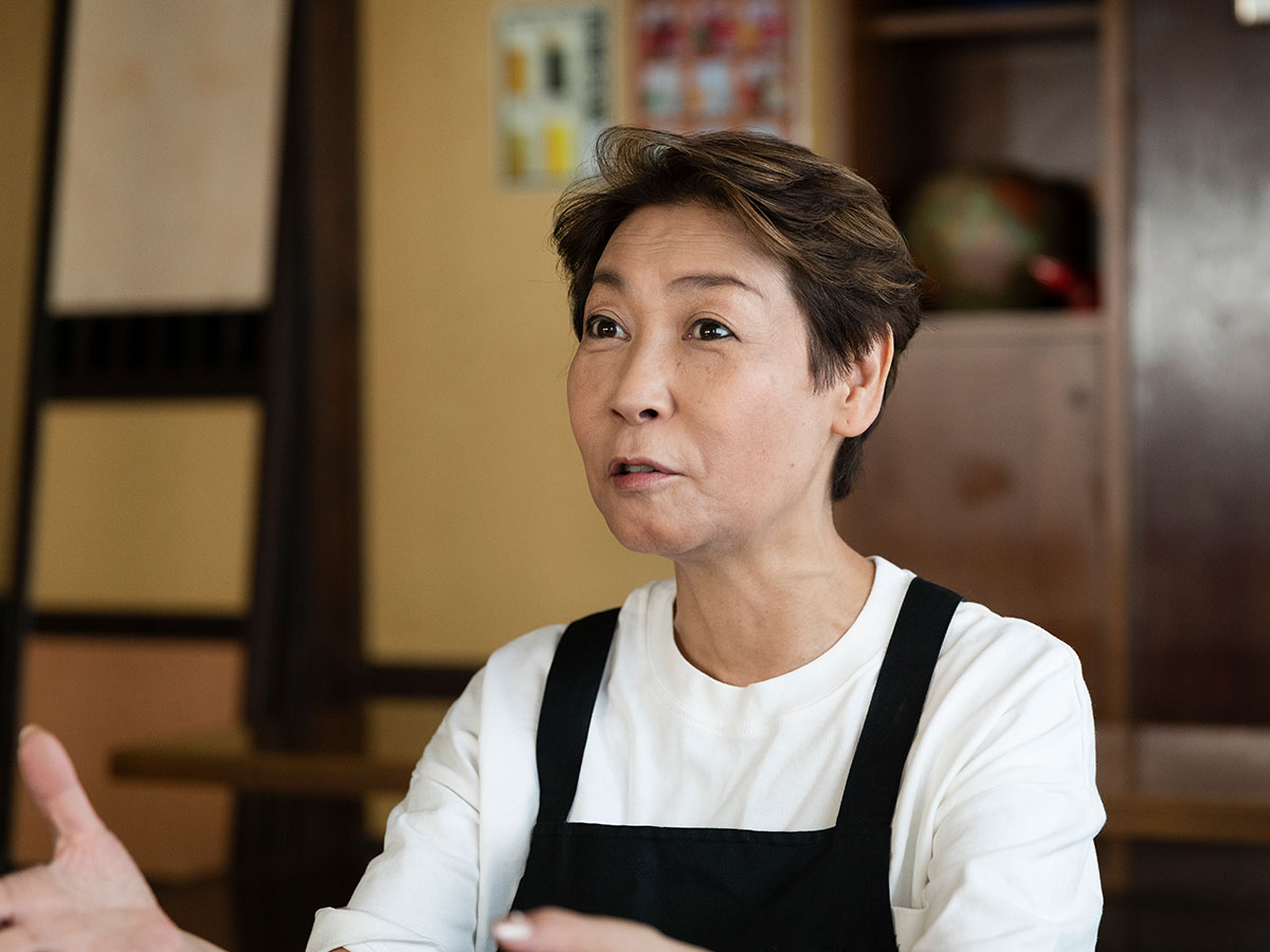 ▲店長の伊藤千代美さん